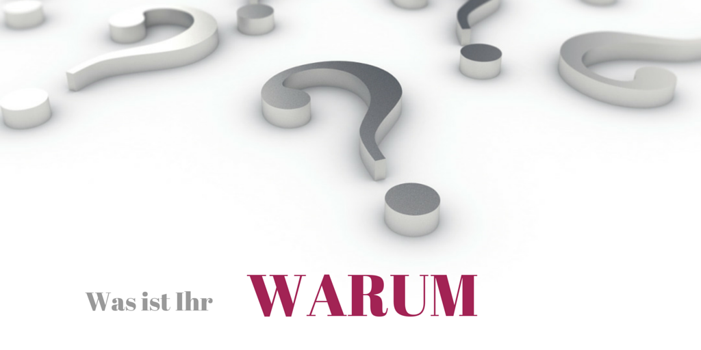 Warum tun Sie eigentlich, was Sie tun?