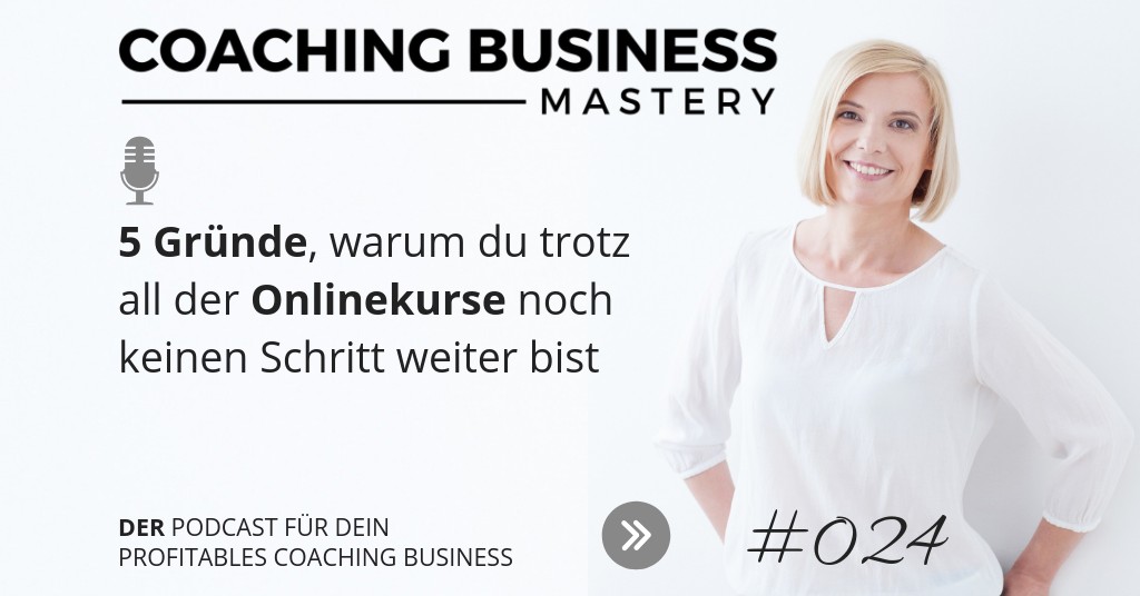 5 Gründe, warum du trotz all der Online-Kurse noch nicht weiter bist
