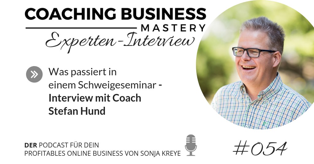 Was passiert in einem Schweigeseminar – Interview mit Stefan Hund