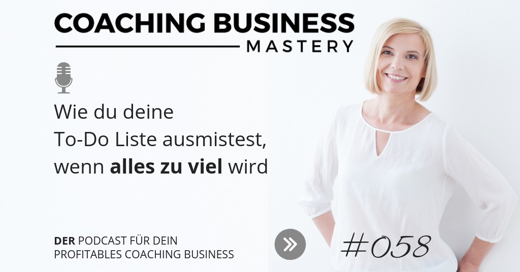 Wie du deine To-Do Liste ausmisten kannst, wenn alles zu viel wird