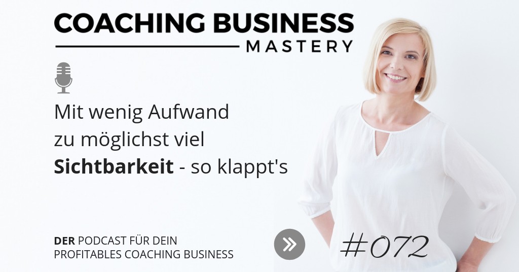 Wie du mit wenig Aufwand viel Sichtbarkeit erzielst