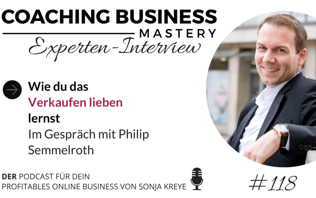 verkaufen lieben lernen als coach