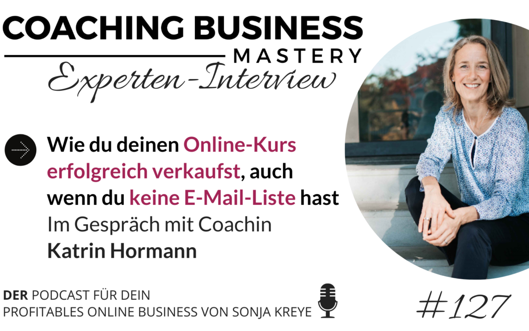 erfolgreich ohne E-Mail-Liste Katrin Hormann
